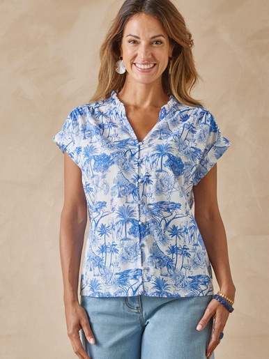 Blouse fluide manches T