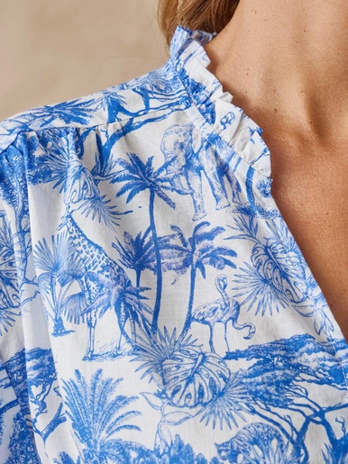 Blouse fluide manches T