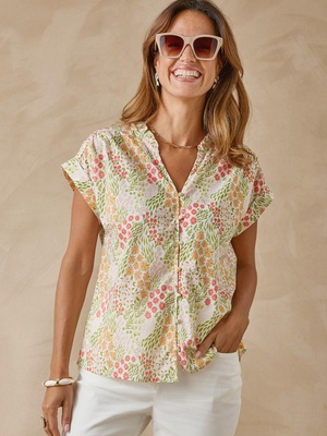 Blouse fluide manches T