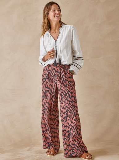 Blouse raffinée fantaisie