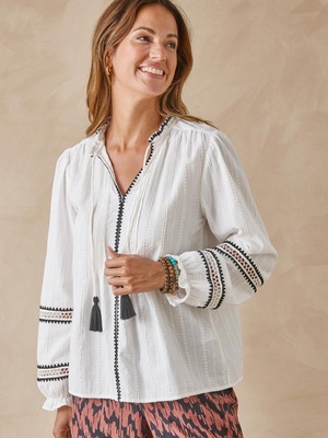 Blouse raffinée fantaisie