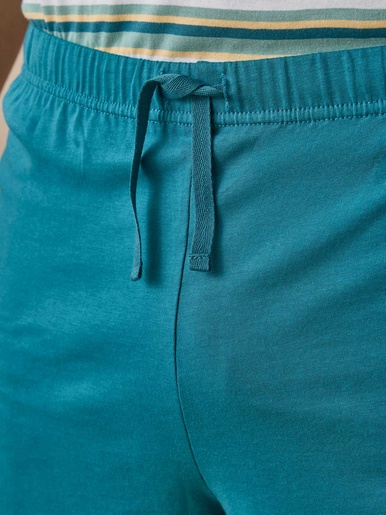 Pyjashort en maille jersey pur coton