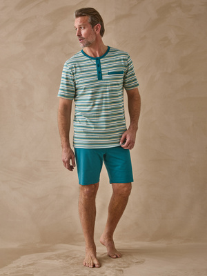 Pyjashort en maille jersey pur coton