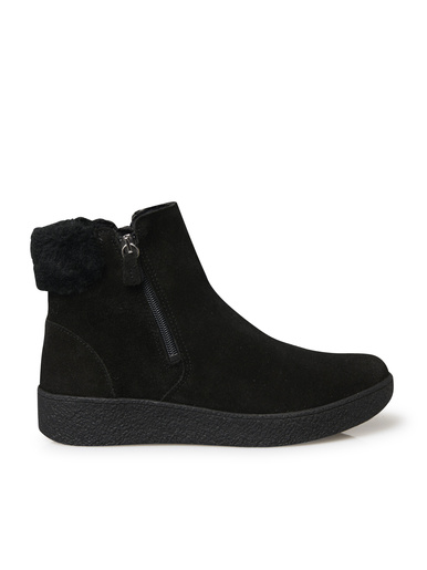 Boots double zip semelle amovible