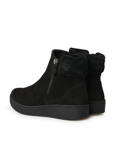 Boots double zip semelle amovible