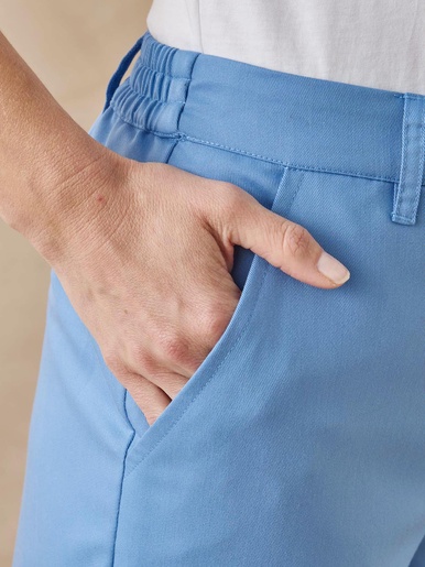 Pantalon 7/8ème élastiqué dos