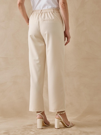 Pantalon 7/8ème élastiqué dos