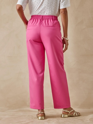Pantalon 7/8ème élastiqué dos