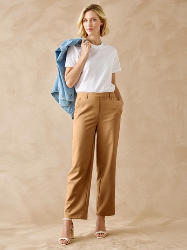 Pantalon 7/8ème élastiqué dos