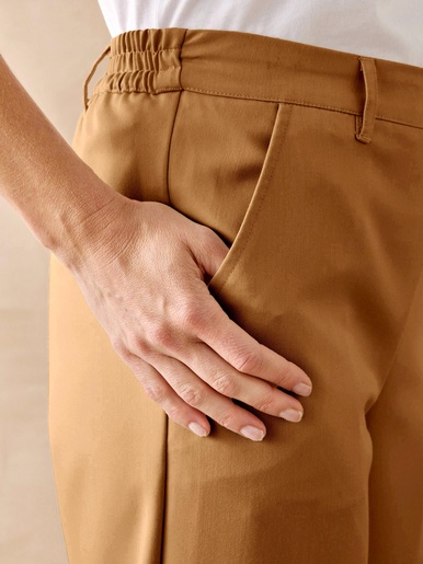 Pantalon 7/8ème élastiqué dos