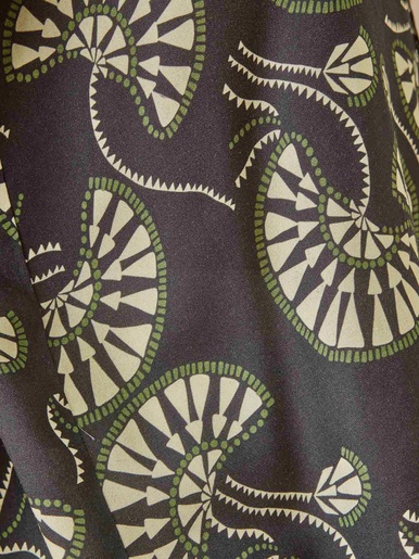 Blouse à fronces manches longues