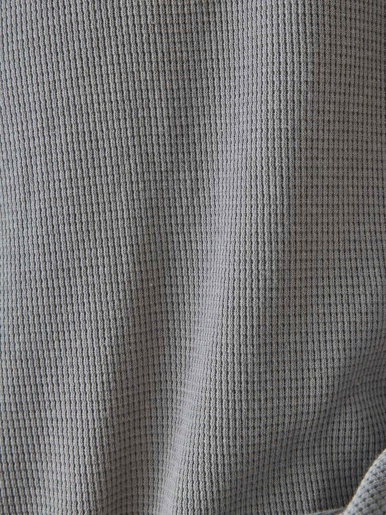 Robe de chambre en maille nid d'abeille