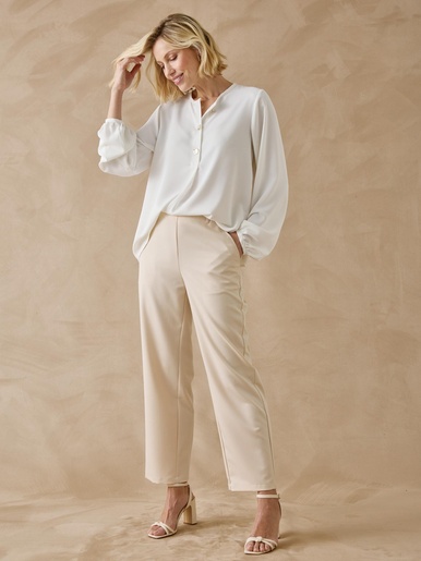 Blouse ample et fluide