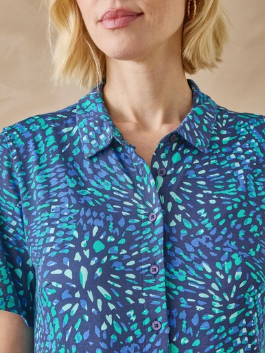 Robe en maille fluide