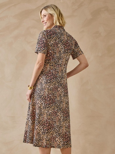 Robe en maille fluide