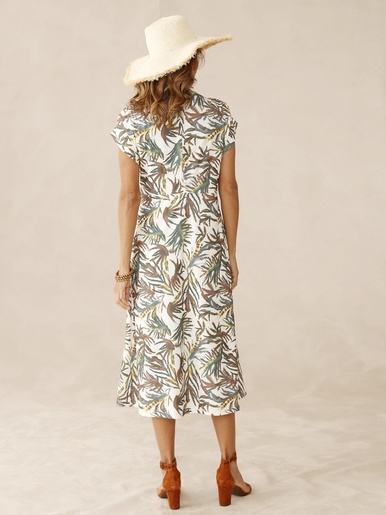 Robe en maille crêpe