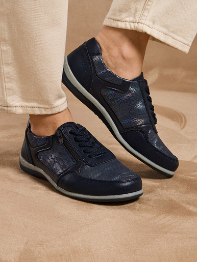 Derbies avec lacets et zip