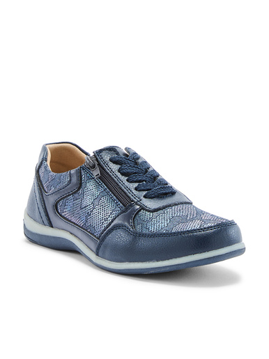 Derbies avec lacets et zip