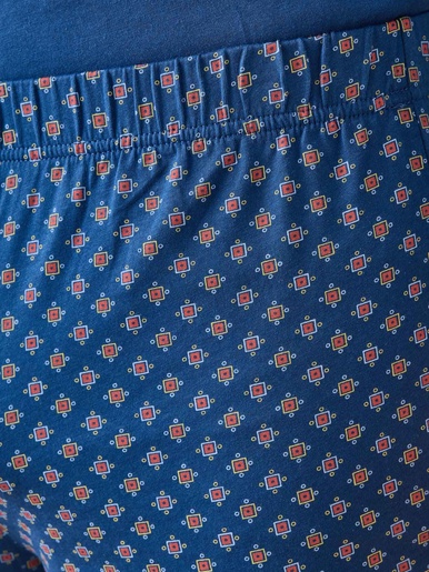 Pyjama en maille jersey pur coton peigné