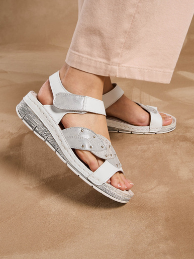 Sandales fantaisie à scratch