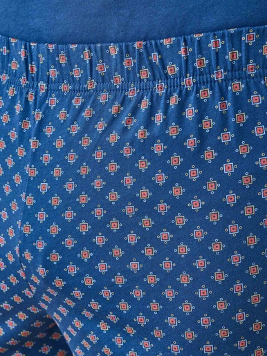 Pyjashort maille jersey pur coton peigné
