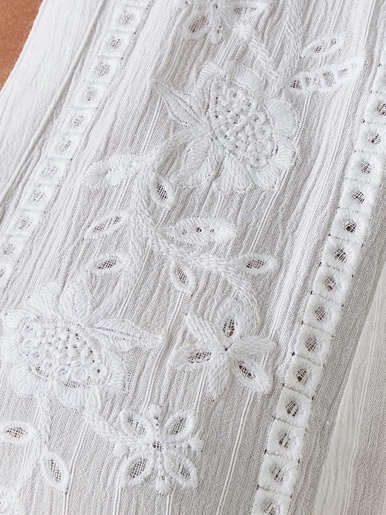 Blouse en crêpe