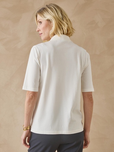 Tee-shirt col polo