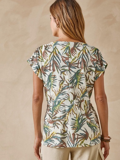 Tee-shirt en maille crêpe