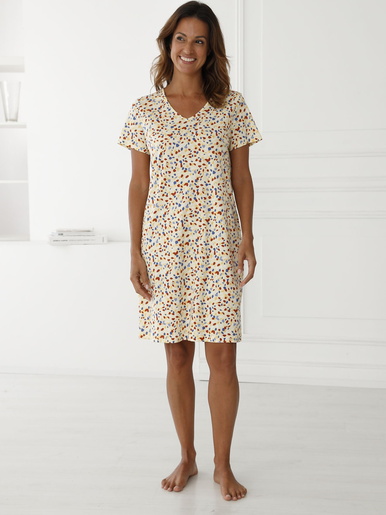 Lot de 3 chemises de nuit coton court