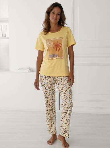 Tee-shirt de pyjama pur coton