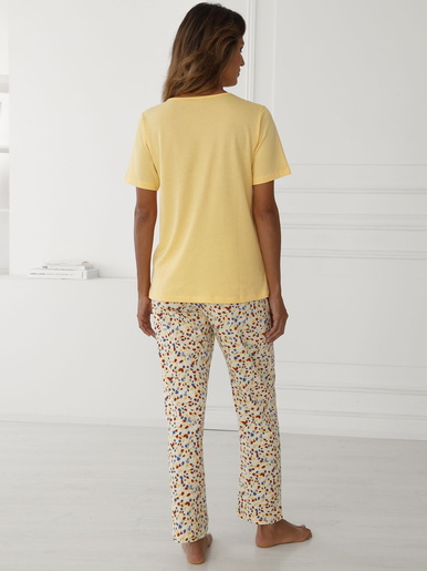 Tee-shirt de pyjama pur coton
