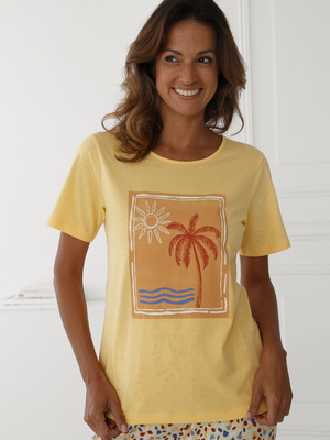 Tee-shirt de pyjama pur coton
