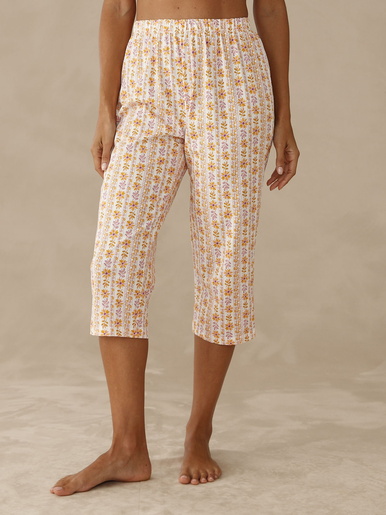 Pantacourt de pyjama jersey pur coton