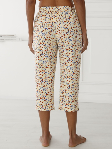 Pantacourt de pyjama jersey pur coton
