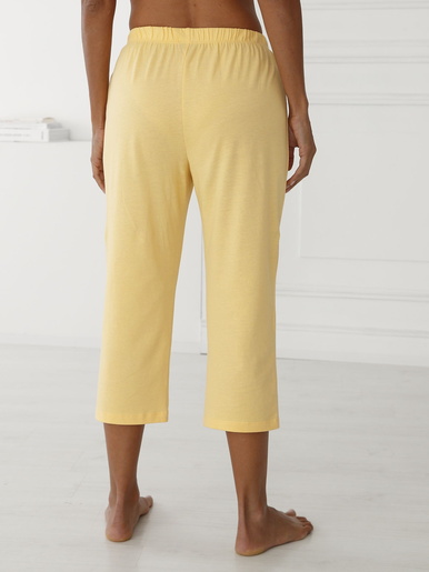 Pantacourt de pyjama jersey pur coton