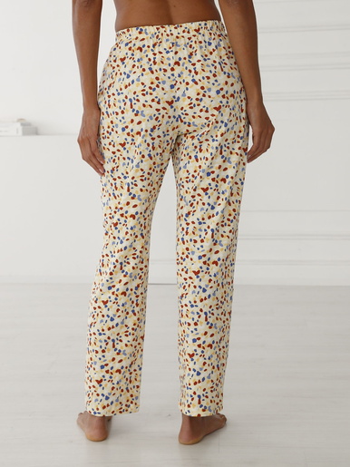 Pantalon de pyjama jersey pur coton
