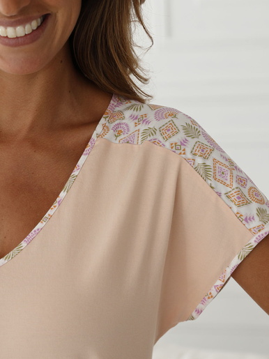 Chemise de nuit longue