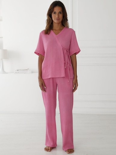 Pyjama en gaze de coton