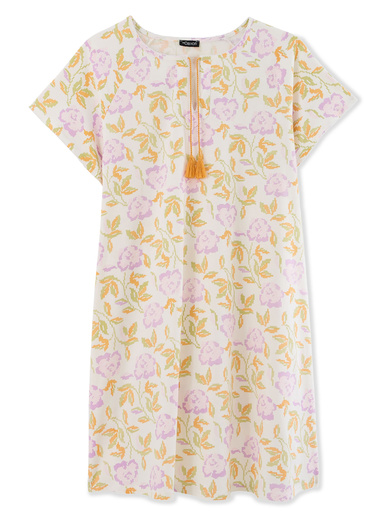 Chemise de nuit courte jersey pur coton