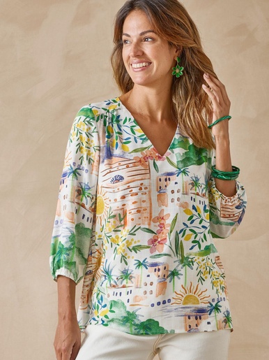 Blouse fluide