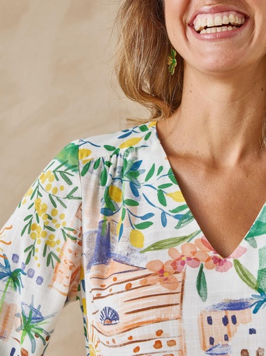 Blouse fluide