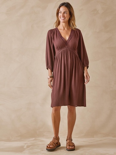 Robe ample en viscose