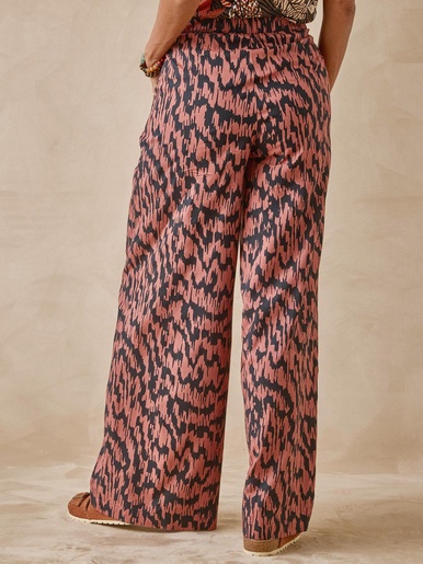 Pantalon large et fluide