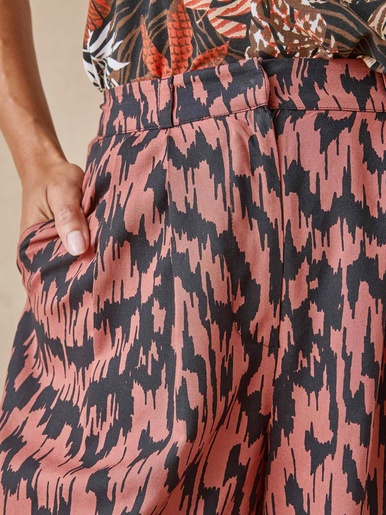 Pantalon large et fluide