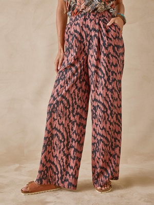 Pantalon large et fluide