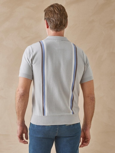 Pull polo zippé