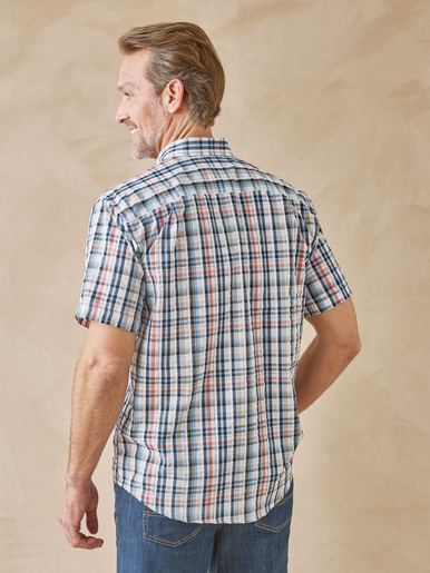 Chemise en seersucker