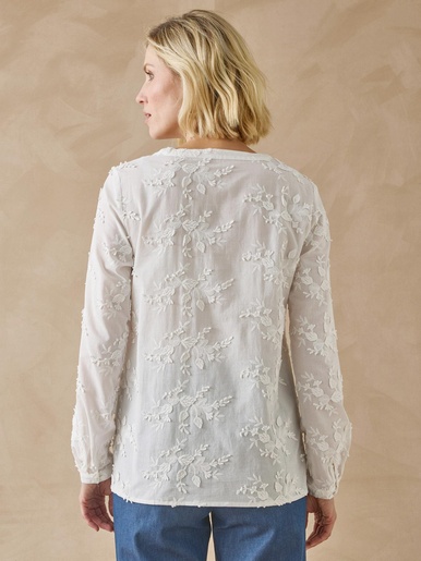 Blouse brodée