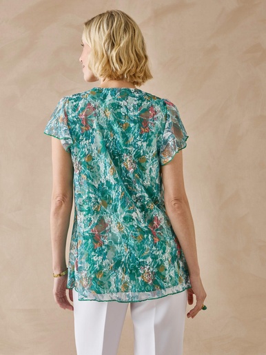 Tee-shirt en dentelle