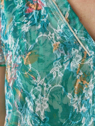 Tee-shirt en dentelle